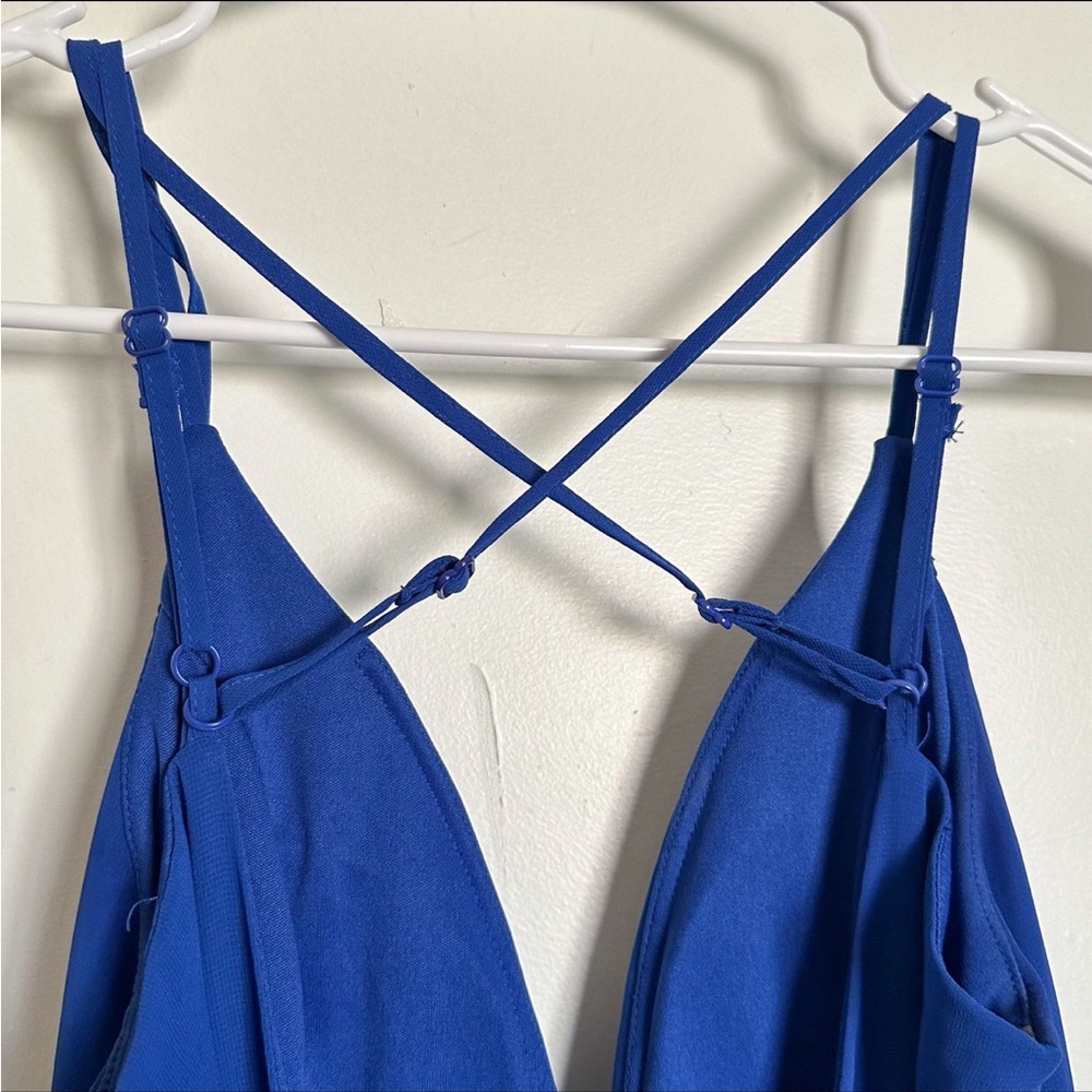 Charlotte Russe • Strappy Skater Dress • Royal Blue • Size XS - Picture 4 of 8